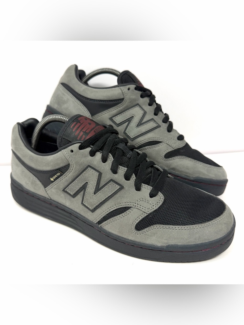 New Balance Men’s Numeric 480 GTX Gore-Tex Sneakers Sz 9.5 Grey Sample Rare EUC
